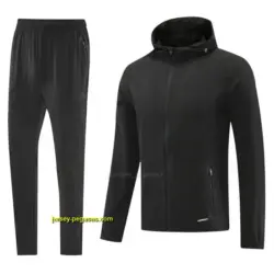 2025 Adidas Black Half Zipper Jacket+Long Pants