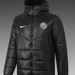 American black short cotton coat