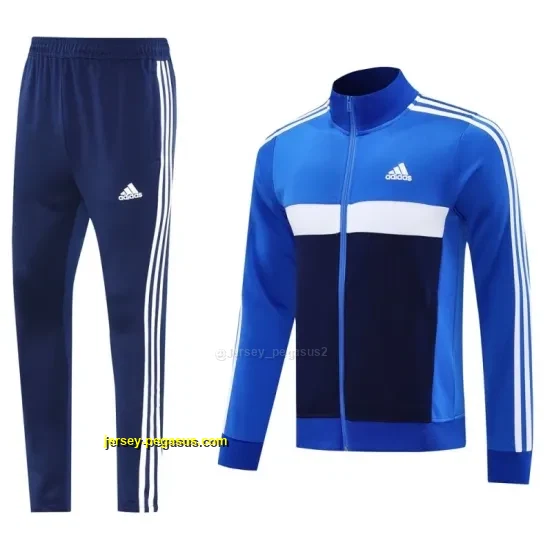 2025 Adidas BlueNavy Full Zipper Jacket +Long Pants