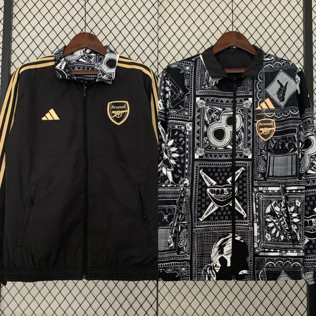Arsenal appearance jersey embroidered double sided