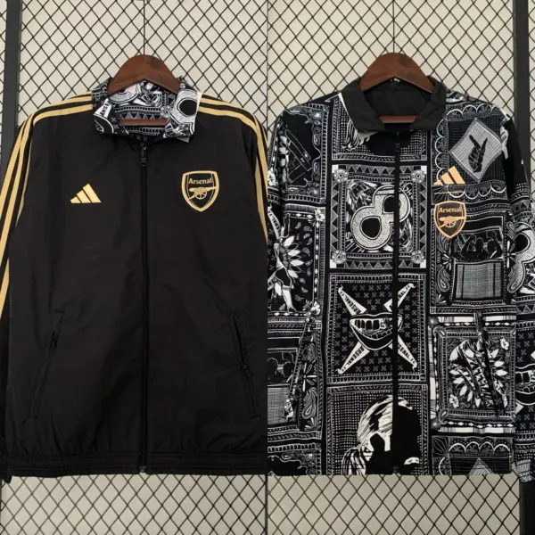 Arsenal appearance jersey embroidered double sided