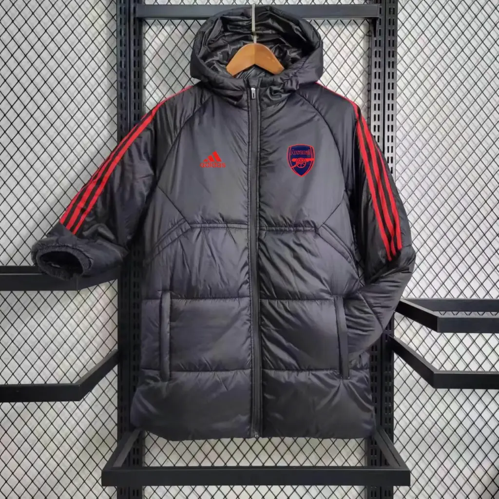 Arsenal black cotton coat