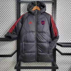 Arsenal black cotton coat