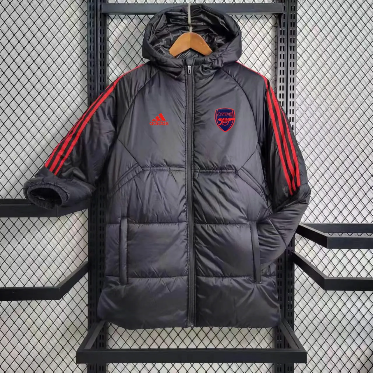 Arsenal black cotton coat Arsenal black cotton coat