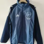 Arsenal denim blue single-sided embroidered windbreaker
