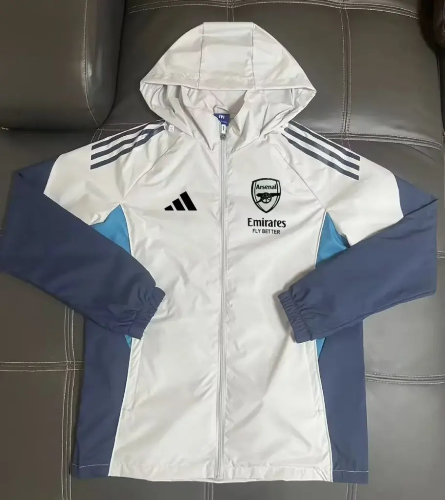 Arsenal football trench coat