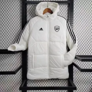 Arsenal white cotton coat