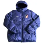 Atletico blue cotton coat