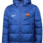 Barcelona blue cotton coat