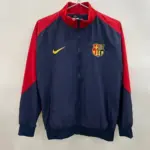 Basilan red sleeves single-sided embroidered windbreaker