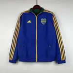 Boca blue and green double-sided silicone windbreaker