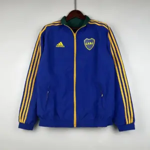 Boca blue and green double-sided silicone windbreaker