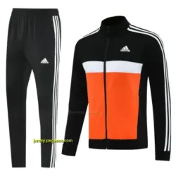 2025 Adidas OrangeBlack Full Zipper Jacket +Long Pants