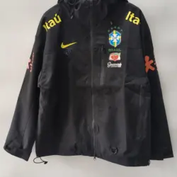 Brazilian black waterproof jacket