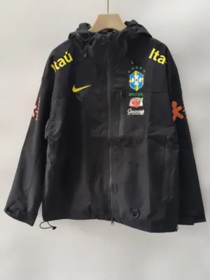 Brazilian black waterproof jacket