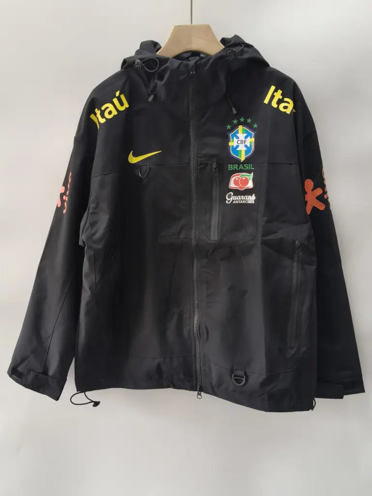 Brazilian black waterproof jacket