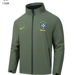Brazilian embroidered trench coat
