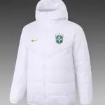 Brazilian white short cotton coat