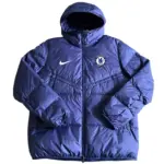 Chelsea blue cotton coat