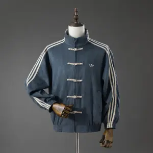 Chinese style Tang suit gray