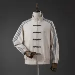 Chinese style Tang suit off-white
