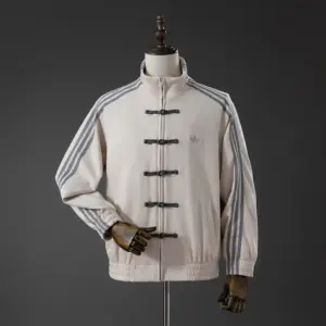 Chinese style Tang suit off-white