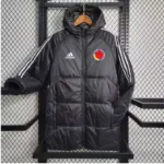 Colombian black cotton coat