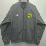 Dot gray retro double-sided windbreaker