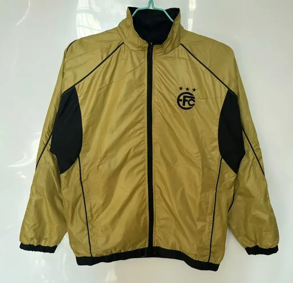FC double-sided embroidered windbreaker