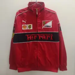 Ferrari embroidered racing suit