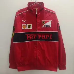Ferrari embroidered racing suit