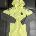 Flamenco yellow trench coat