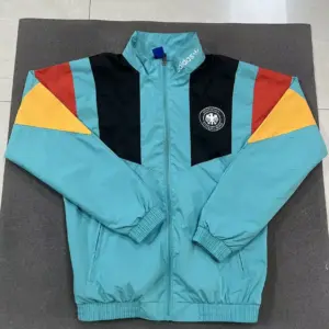 German stand collar football jacket