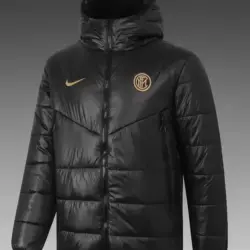 Inter Milan short black cotton coat