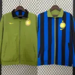 Inter retro double-sided silicone windbreaker