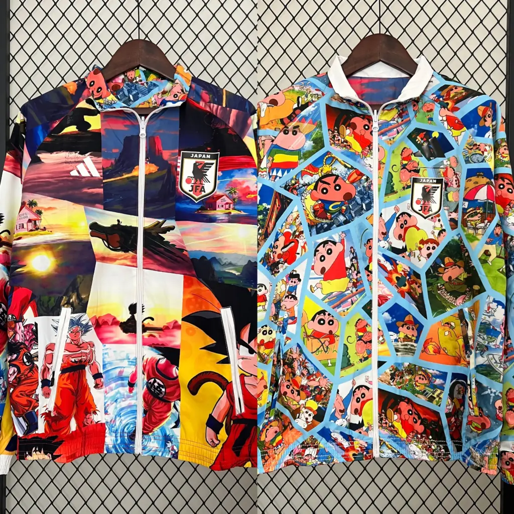 Japanese Crayon Shin-chan double-sided silicone windbreaker