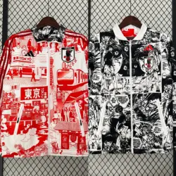 Japanese comic double-sided trench coat