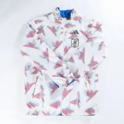 Japanese embroidered reversible trench coat