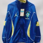 Jordan Brazilian hemmed blue single-sided windbreaker