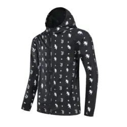Juventus full body logo hooded windbreaker