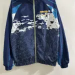 Lazio Gray Reversible Silicone Windbreaker