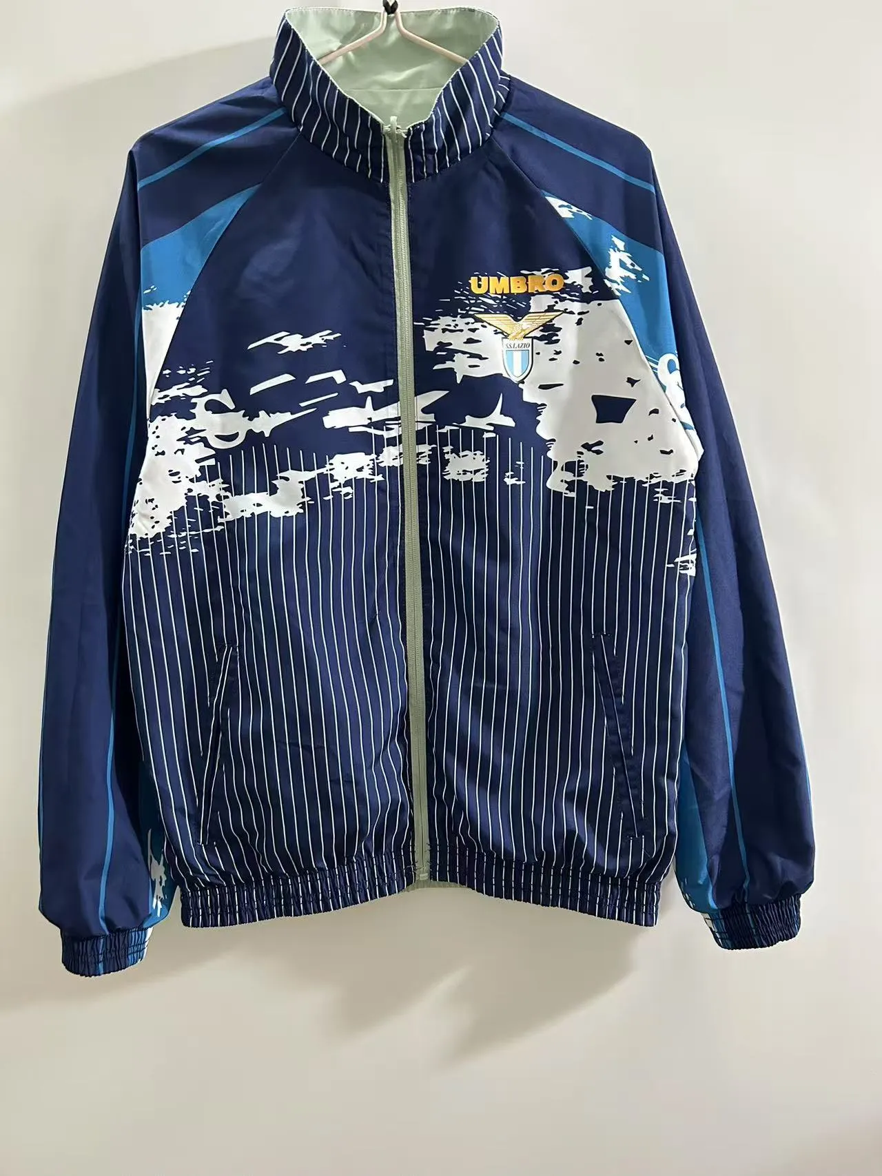 Lazio Gray Reversible Silicone Windbreaker Lazio Gray Reversible Silicone Windbreaker