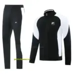2025 NIKE BlackWhite Full Zipper Jacket +Long Pants