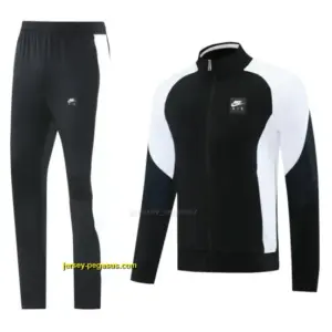 2025 NIKE BlackWhite Full Zipper Jacket +Long Pants