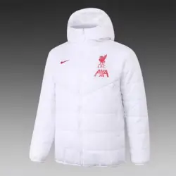 Liverpool white cotton coat