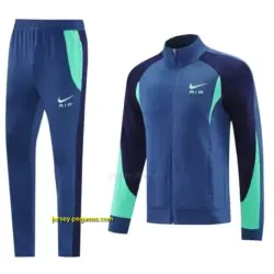 2025 NIKE BlueGreenBlack Full Zipper Jacket + Long Pants