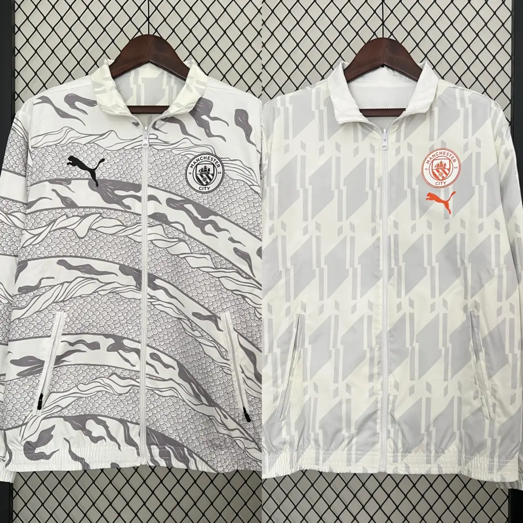 Manchester City Year of the Dragon special edition double-sided silicone windbre