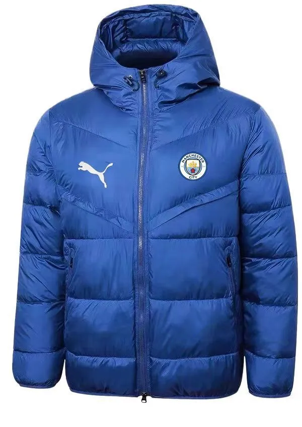 Manchester City blue cotton coat