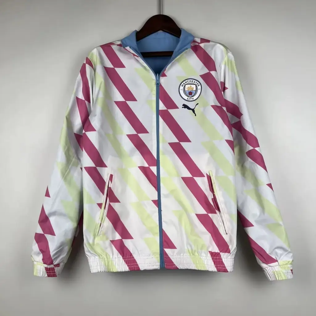 Manchester City double-sided silicone windbreaker
