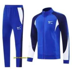 2025 NIKE BlueNavy Full Zipper Jacket + Long Pants